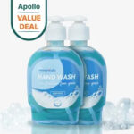Apollo Essentials Aqua Blue Hand Wash, 500 ml (2x250 ml)