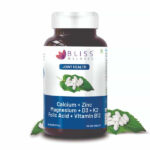 Bliss Welness Calcium Magnesium Zinc Vitamin D3 K2 B12 Folic AcidJoint And Bones - 120 Veg Tablets