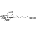 3-acetamido-4,5-diacetoxy-6-(acetoxymethyl)tetrahydro-2H-pyran-2-yl)oxy)pentanoic acid
